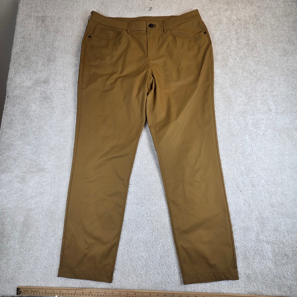 Public Rec Dealmaker 5 Pocket Pants Mens‎ 38x30 Dark Khaki Performance Chino
